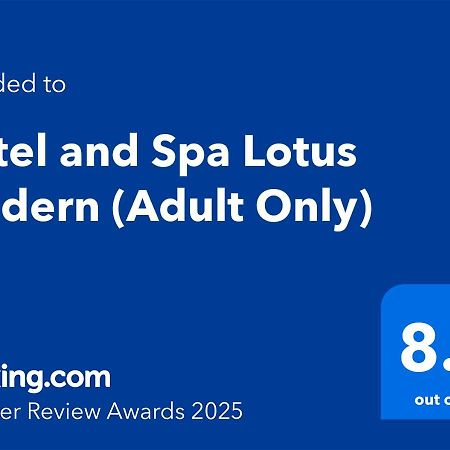 Hotel And Spa Lotus Modern (Adults Only) Kiotó Kültér fotó